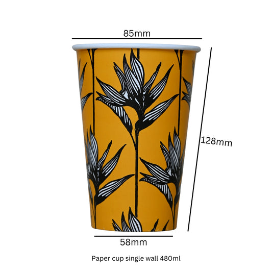 Paper Glass 480 ML Single Wall